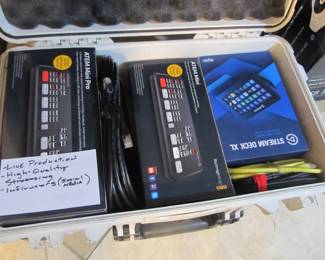 Studio production equipment - high-quality for streaming, live production, social media
