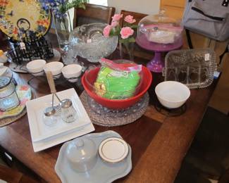 Beautiful serving pieces