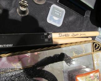Jazz Legend, Buddy Guy, signed drumsticks 2022