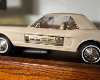 '64 Mustang Jim Beam Bourbon Decanter, Sealed and Full!