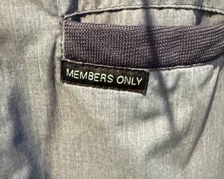 1980s Members Only Jacket