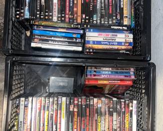 Part one of two: collection of classic horror movie DVDs