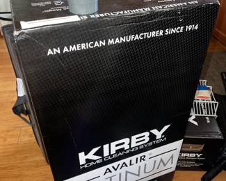 Kirby vacuum with carpet cleaning 