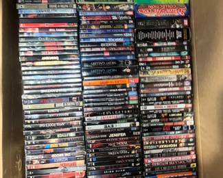 Part two of two: collection of classic horror movie DVDs