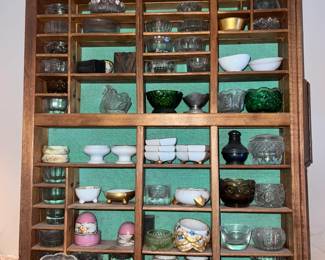 Collection of salt cellars
