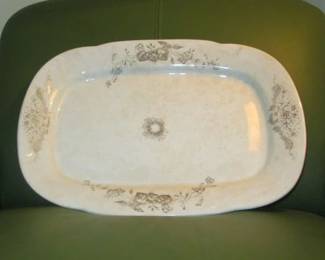 Large English Ironstone platter and much more vintage & antique china!