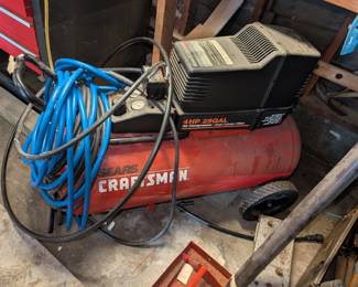 Large Craftsman air compressor 