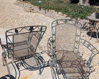 Extra nice outdoor chairs.