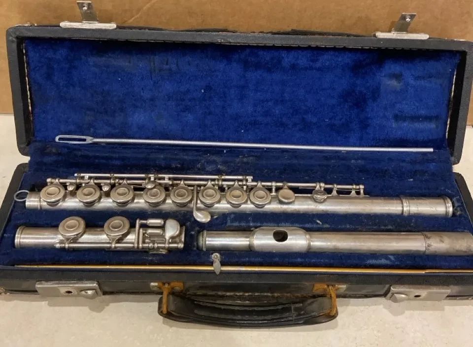 Sterling Silver Philippe Marcil De Luxe Mid Century Flute