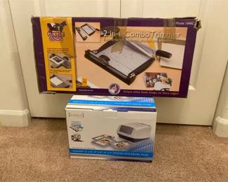 2 In 1 Combo Paper Trimmer with VuPoint Solutions Photo Converter