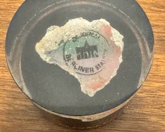 Remnant Of The Berlin Wall Encapsulated In Resin