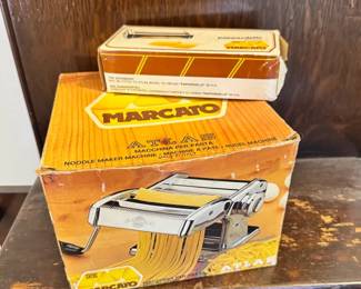 Marcato Pasta Machine With Pappardelle Accessory