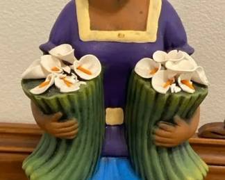 Vintage Mexican Folk Art Statute