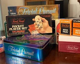 Trivia Pursuit Pictionary Millie Bornes Card Games And More