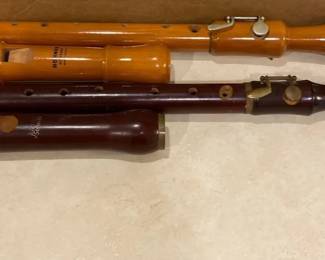 Hohner Konzert And Schreiber Sonata Wood Recorders