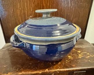 Tumbleweed Pottery Lidded Serving Bowl