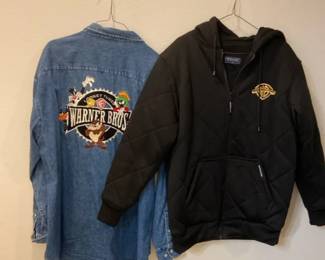 Warner Brothers Looney Tunes Denim Shirt With Renegade Jacket