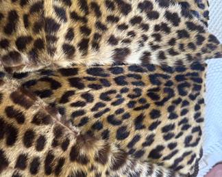 Leopard muff/purse