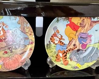 Winnie the Pooh collector plates