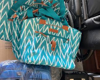 Cooler set and insulated thermal food carrier