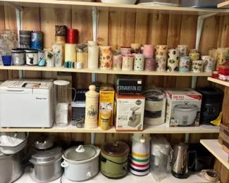 candles slow cookers and storage containers