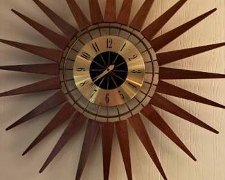 starburst clock