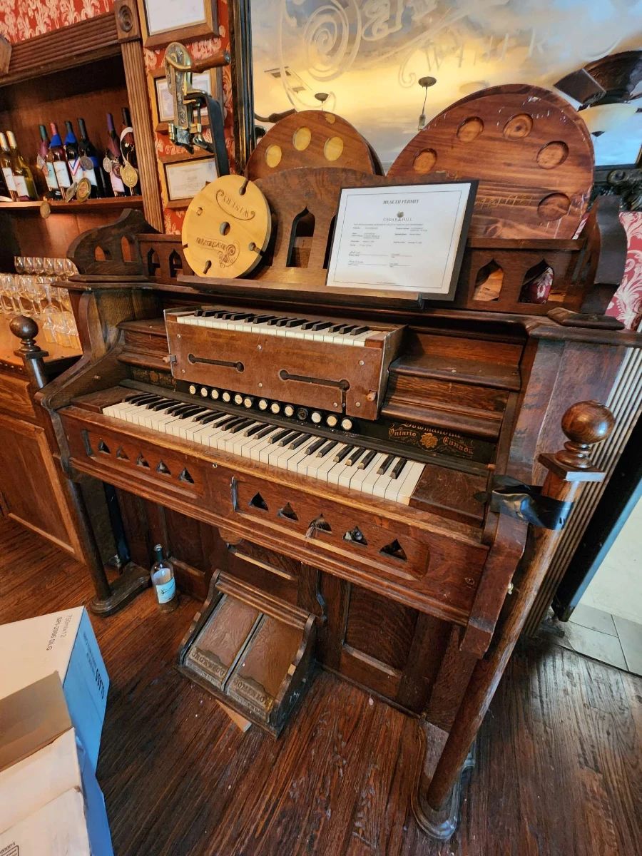 Antique organ