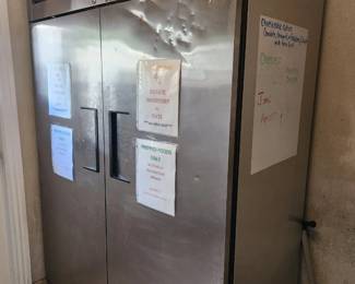 2 door True refrigerator