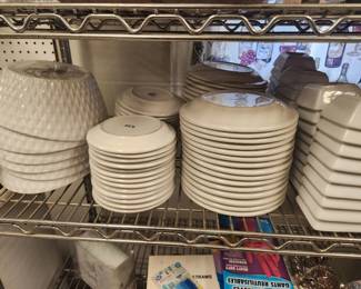 Heavy duty stoneware dishes