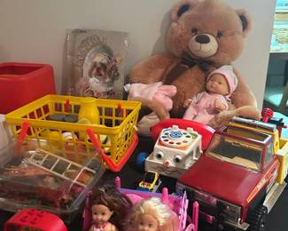 Barbie and Assorted Children's Toys Lot