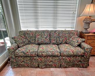 Vintage Floral Upholstery Sofa