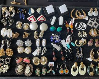 Vintage Costume Earrings