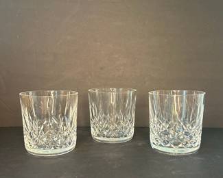 Waterford Crystal Lismore Pattern Old Fashioned Glasses