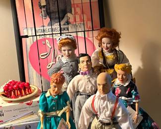 Lucille Ball and Ricky Ricardo