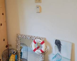 Beach themed decor