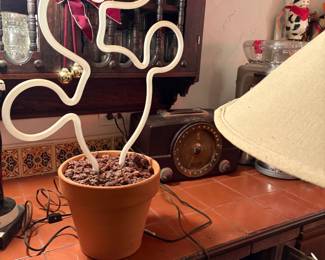Cactus Neon Lamp