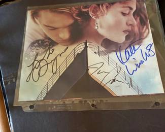 Leo and Kate autograph