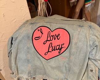I Love Lucy jean jacket