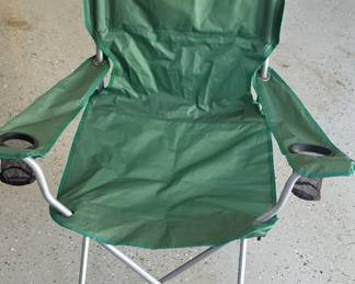 Ozark Trail Quad Folding Camp Chair with Cup Holder