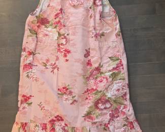 Vintage Rose Mari Home Decoration Floral Apron