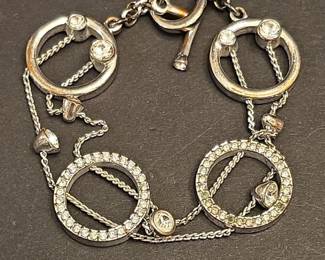 Swarovski MultiCircle Crystal Pav Bracelet