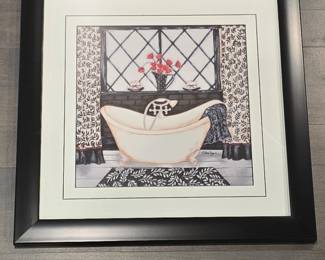 ORilya Bathtub Bathroom Print by ORilya