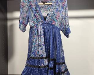 Free People Striped Tassel Maxi Dress