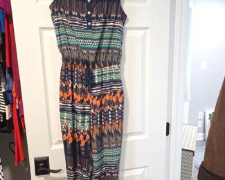 Maude Geometric Print Jumpsuit