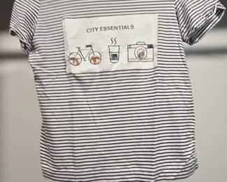 Zara Trafaluc City Essentials Striped TShirt