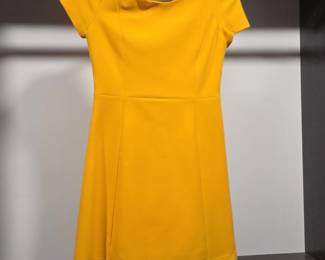 Zara Trafaluc Yellow Mini Dress