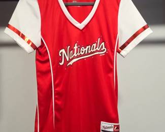 Majestic Washington Nationals Womens Fashion Jersey
