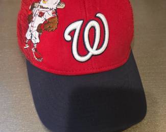 New Era Washington Nationals Youth FIFTY Trucker Snapback Hat