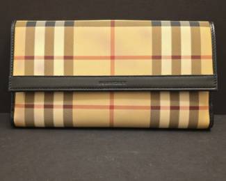 Burberry London Nova Check Continental Wallet