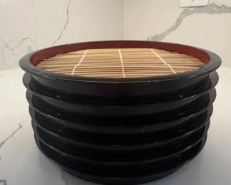 Japanese Zaru Soba Noodle Serving Trays Set of  second image  